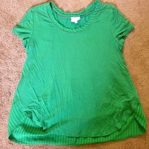 Green Deletta Blouse